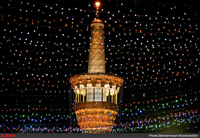 آذین بندی حرم مطهر امام رضا (ع)