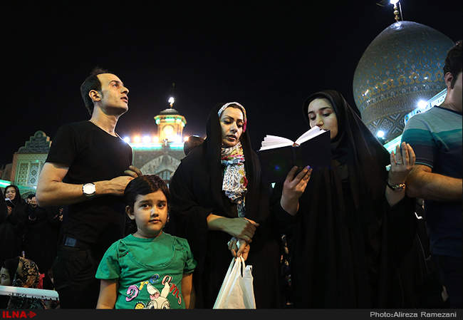شب نوزدهم  ماه رمضان در آستان حرم حضرت عبدالعظیم حسنی علیه السّلام /6