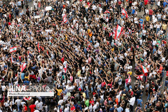 ادامه اعتراضات در لبنان