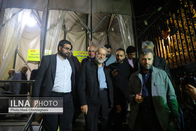 مراسم ختم همسر آیت‌الله سیستانی در تهران