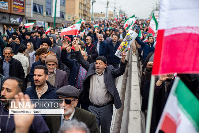 مراسم راهپیمایی ۲۲بهمن - قزوین