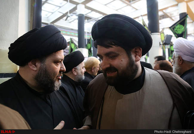 مراسم  هفتمین روز درگذشت مرحوم آیت الله العظمی سید عبدالکریم موسوی ا