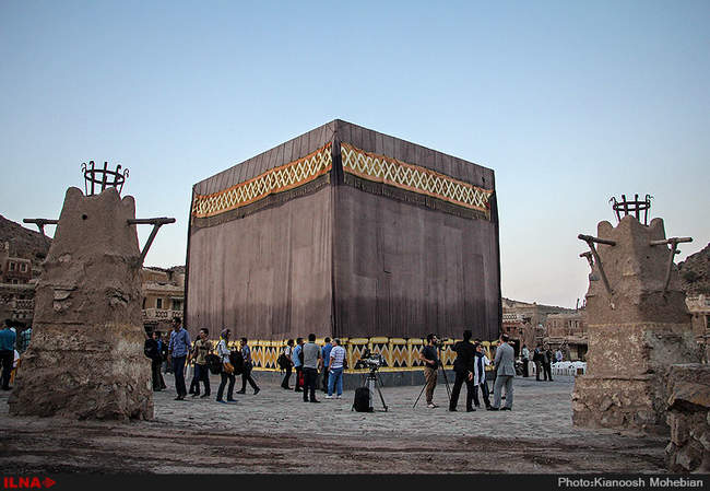 نشست خبری مجید مجیدی در لوکیشن فیلم محمد(ص)