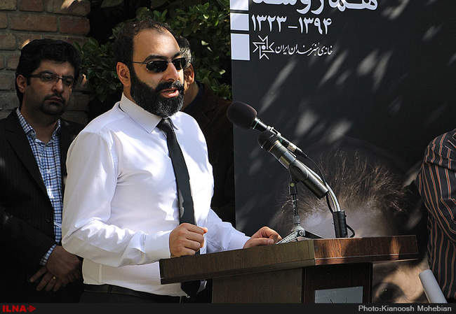 مراسم تشییع پیکر هما روستا