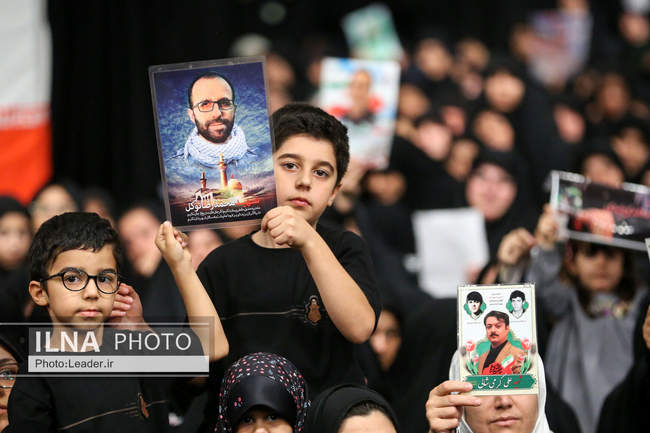 مراسم بزرگداشت شهدای جنگ تحمیلی ۱۲روزه با حضور رهبر معظم انقلاب
