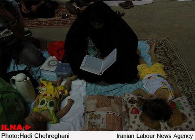 آیین‌ احیای شب بیست و یکم ماه رمضان / مسجد جمکران