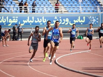 ذوب آهن اصفهان  پیشتاز روز نخست لیگ برتر دوومیدانی