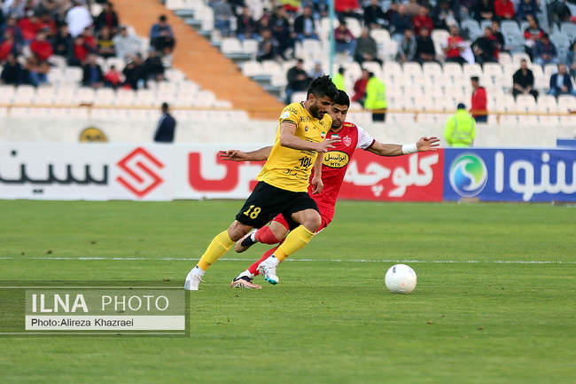 لیگ برتر؛ دیدار تیم های پرسپولیس و سپاهان