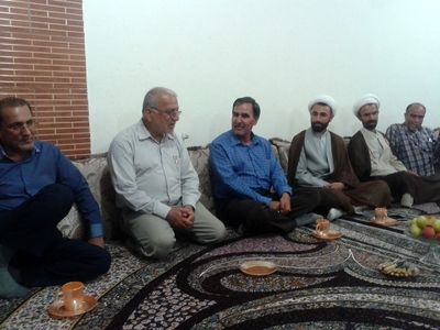 دیدار و تجلیل از مجاهدت‌های خاموش پیشکسوت عرصه خبر و اطلاع رسانی در لامرد