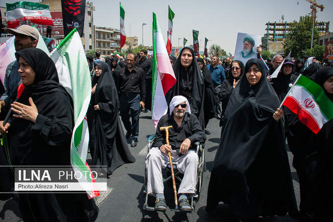  مراسم تشییع شهدای اقتدار - تهران/ 3 