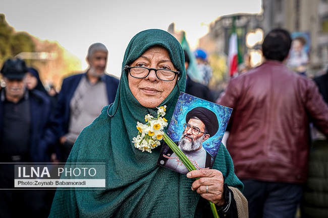 راهپیمایی محکومیت اقدامات تروریستی آمریکا و رژیم صهیونیستی علیه ملت