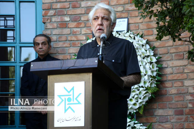 مراسم تشییع پیکر مرحوم بابک برزویه