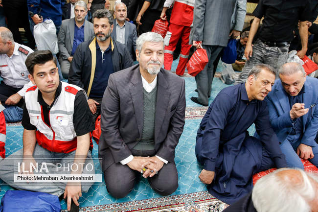 مراسم ختم مادر رئیس جمعیت هلال احمر 