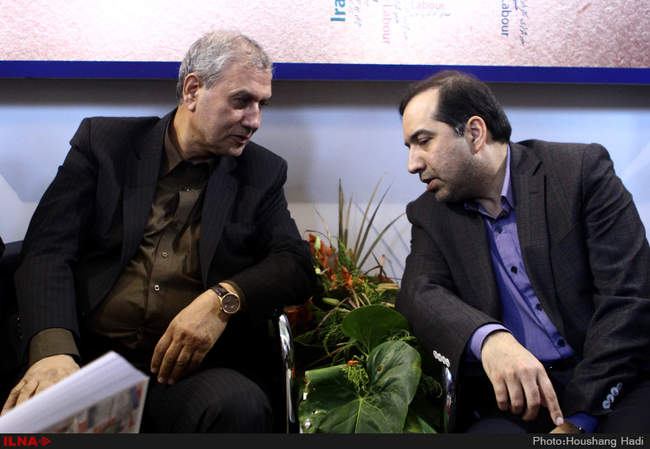 بازدید علی ربیعی وزیر تعاون، کار ورفاه اجتماعی ازنمایشگاه مطبوعات و 