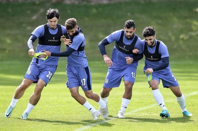 گزارش تصویری تمرین امروز تیم ملی