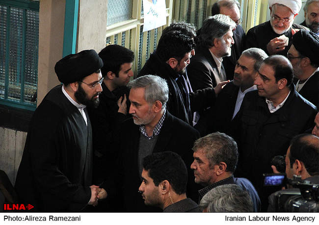 مراسم تشییع پیکر سیدصادق طباطبایی