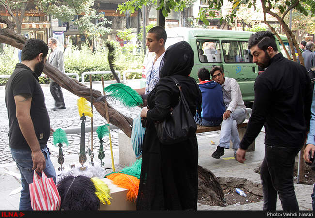 بازار تهران در ایام محرم