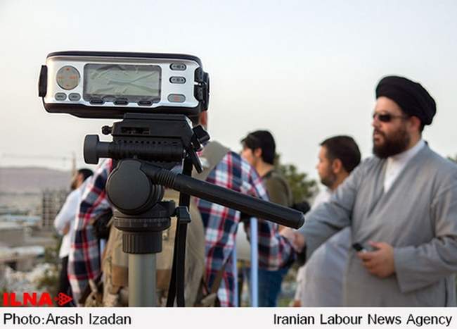 استهلال ماه شوال در قم