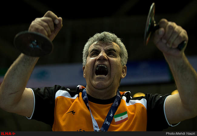 مسابقه‌ی تیم‌های ملی والیبال ایران و صربستان