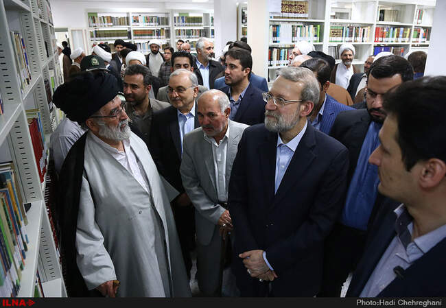  افتتاح کتابخانه مرکز بررسی های اسلامی در استان قم 