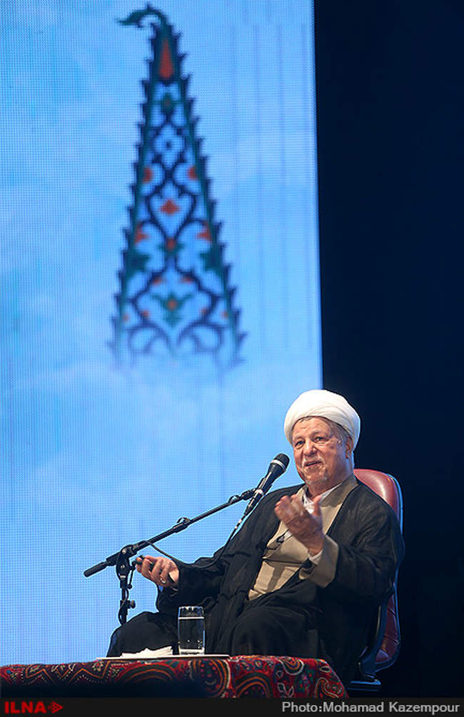مراسم اختتامیه جشنواره فرهنگی اقتصادی کرمان با حضور آیت الله هاشمی ر