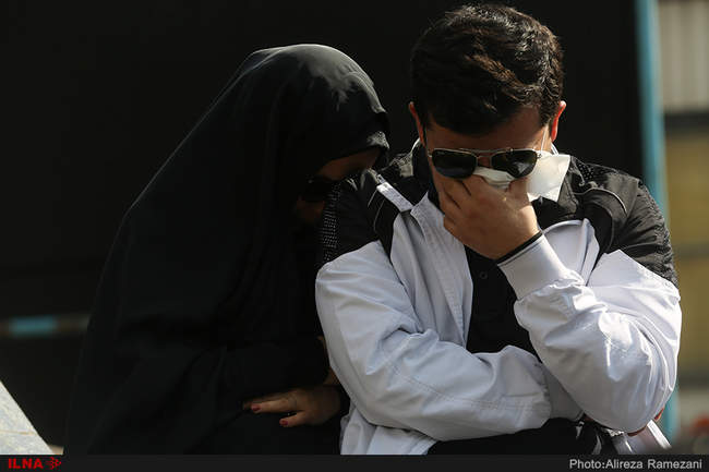 تجمع عزاداران فاطمی در میدان های هفت تیر و فاطمی تهران