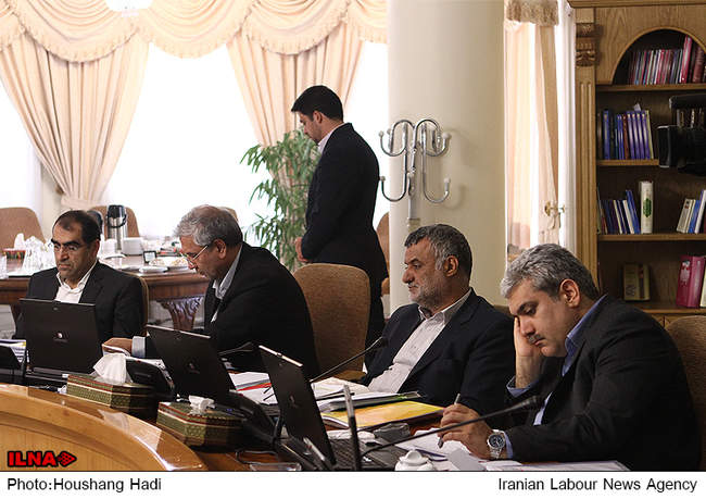 جلسه هئیت دولت