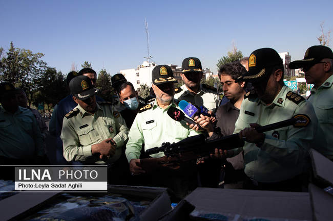 اجرای پنجاه و نهمین طرح رعد پلیس پایتخت