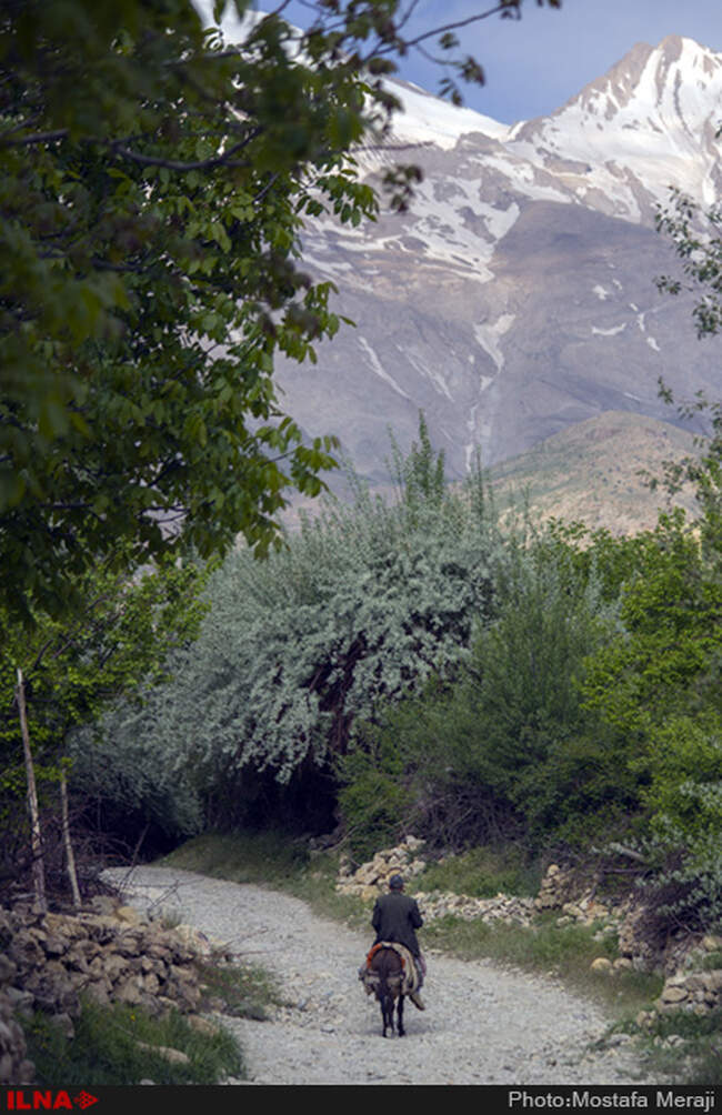 روستای خفر پادنا، بهشتی در دامنه کوه دنا