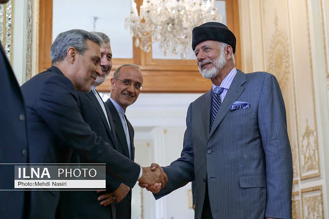 دیدار یوسف بن‌علوی وزیر خارجه عمان با محمدجواد ظریف