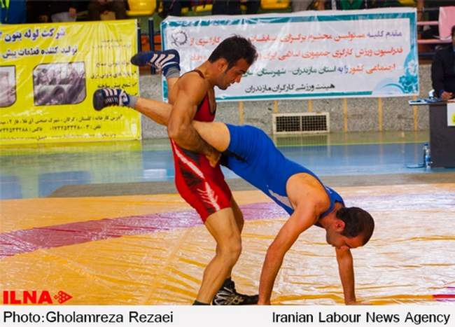 مسابقات کشتی آزاد قهرمانی کارگری کشور
