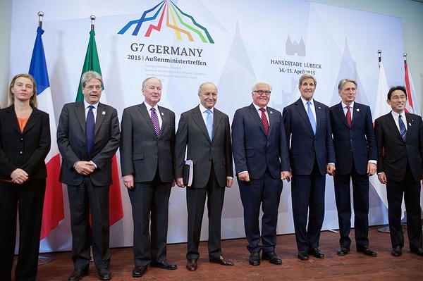 G7 foreign ministers to discuss Russia, sanctions not on agenda