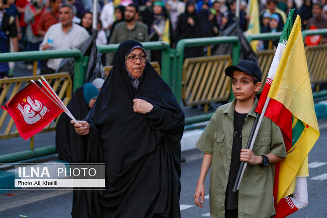 تجمع بزرگ مردمی «ایران؛ ذوالفقار علی» - تهران