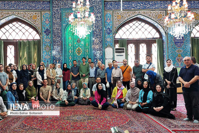 قزوین‌گردی عالی‌قاپویی‌ها به‌روایت تصویر
