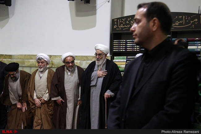 بزرگداشت آیت الله هاشمی شاهرودی در مسجد ارگ تهران