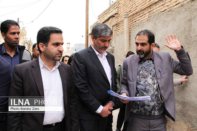 بازدید مسئولان‎‎ از بافت تاریخی شیراز