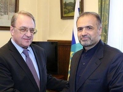 بررسی آخرین تحولات خلیج فارس و خاورمیانه محور گفت‌وگوی جلالی و باگدانوف