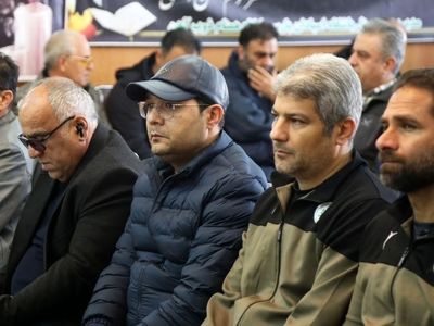 به احترام «مرد اخلاق» ذوب آهن همه آمده بودند