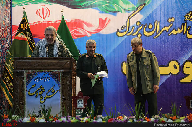 اجتماع بزرگ بسیجیان تهران در حرم امام خمینی (ره)
