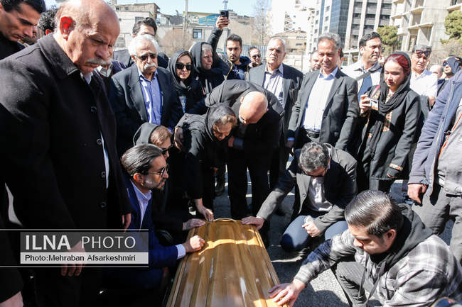 مراسم تشییع پیکر عبدالمجید ارفعی