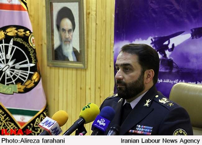 نشست خبری فرمانده پدافند هوایی خاتم‌الانبیا(ص)