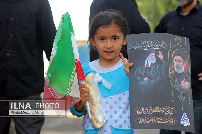 خدمت رسانی هلدینگ صنایع و معادن غدیر به عزاداران رهبر شهید در قم