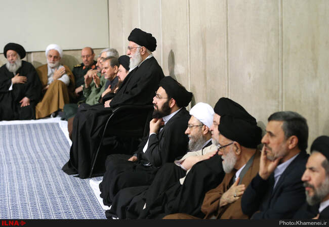 مراسم بزرگداشت حجت‌الاسلام والمسلمین هاشمی رفسنجانی در حسینیه امام خمینی