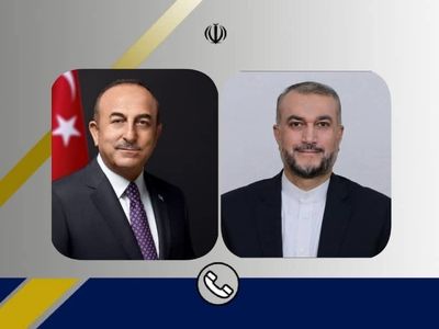 رایزنی تلفنی امیرعبداللهیان و وزیر امور خارجه ترکیه