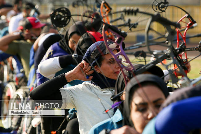 مسابقات قهرمانی کشور تیروکمان جانبازان و توان یابان