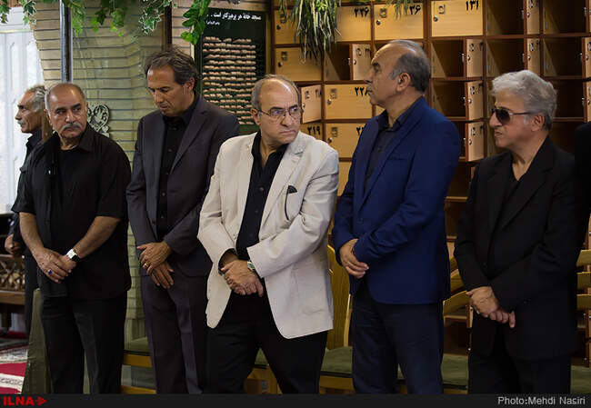 مراسم بزرگداشت داود رشیدی در مسجد بلال