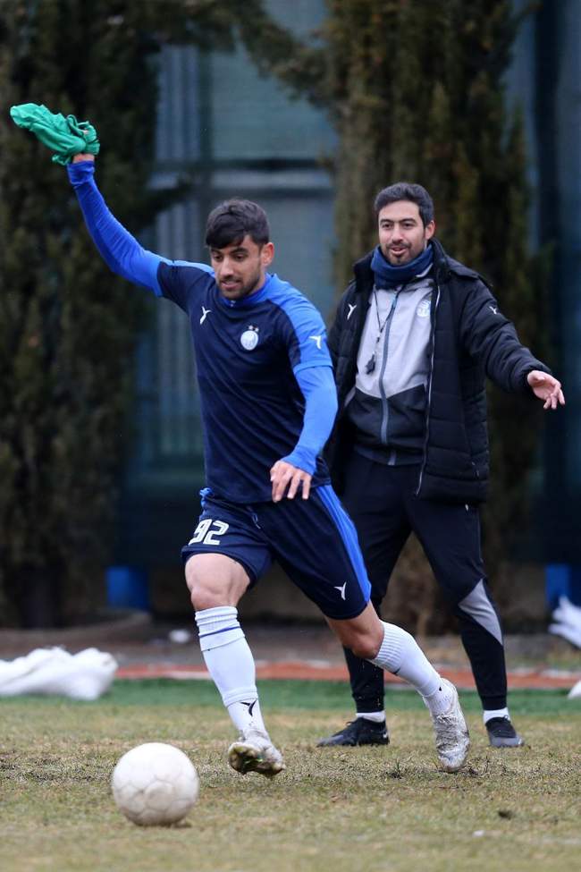 گزارش تصویری تمرین استقلال 