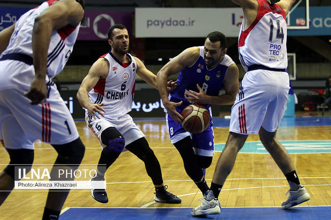 شیمیدر، برنده دیدار رده بندی لیگ بسکتبال