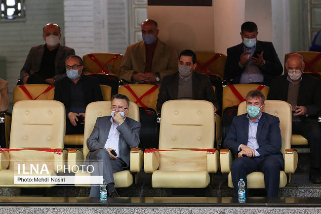 دیدار والیبال بین تیمهای شهرداری ارومیه و لبنیات هراز آمل