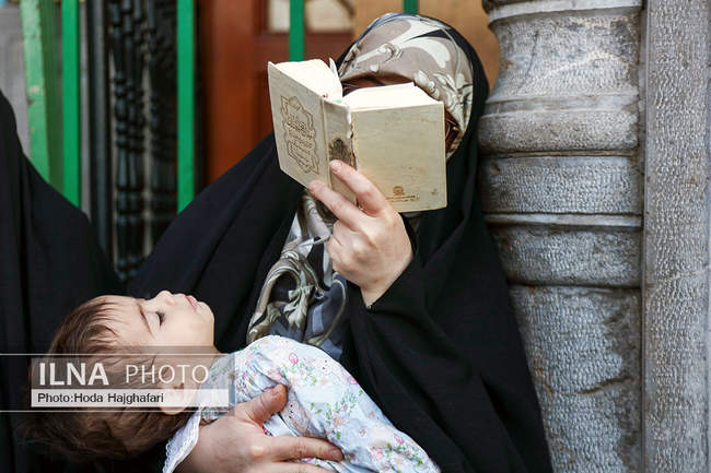 قرائت دعای «عرفه» - حرم حضرت معصومه(س)